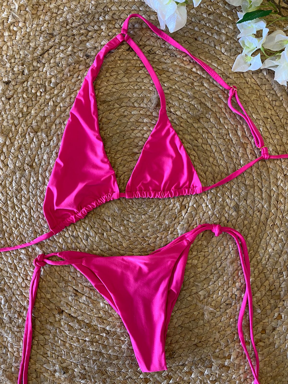 TOULOUSE TOP - HOT PINK